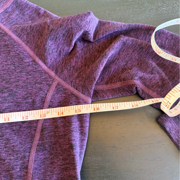 Beyond Yoga Peplum Back Zip Jacket - Purple - Size S - Picture 11 of 13